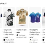 cricket jersey design