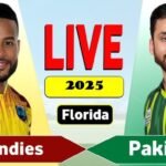 Pakistan National Cricket Team vs West Indies Cricket Team Match