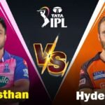 Sunrisers Hyderabad vs Rajasthan Royals Timeline