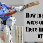 how many balls were originally there in one test over?