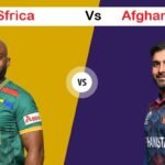 Afghanistan vs South Africa