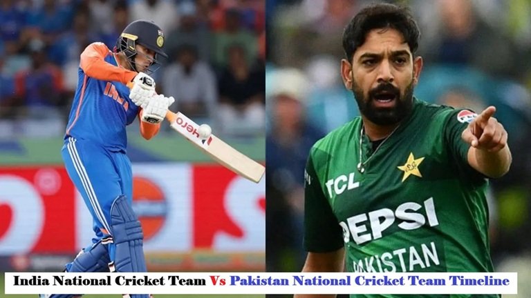 India National Cricket Team vs Pakistan National Cricket Team Timeline