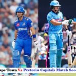 MI Cape Town vs Pretoria Capitals Match Scorecard