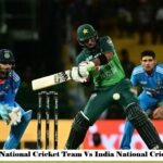  Pakistan vs India National Cricket Team Timeline
