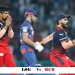 Lucknow Super Giants vs Royal Challengers Bengaluru