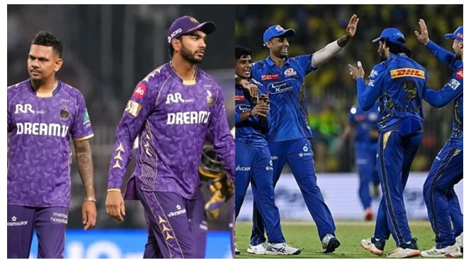 Kolkata Knight Riders vs Mumbai Indians Timeline