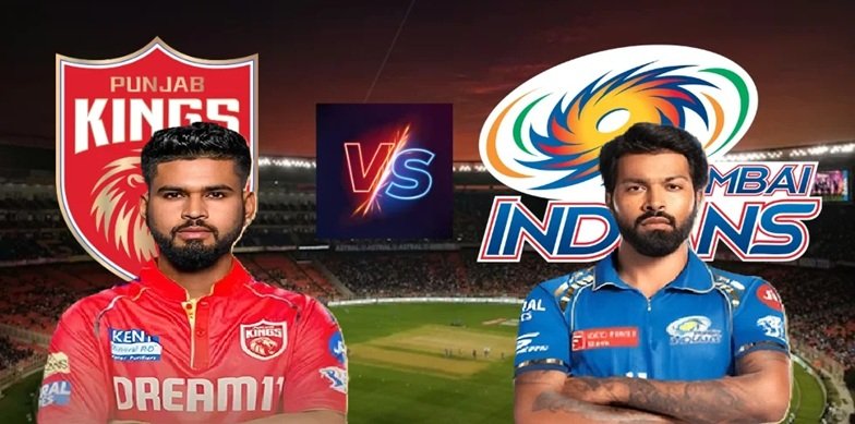 Punjab Kings vs Mumbai Indians Timeline